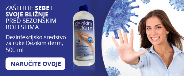 Dezinfekcijsko sredstvo za ruke Dezikim derm, s dozatorom, 500 ml