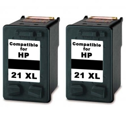 Komplet tinta za HP C9351CE nr.21XL (crna), dvostruko pakiranje, zamjenski