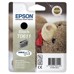 Tinta Epson T0611 (crna), original