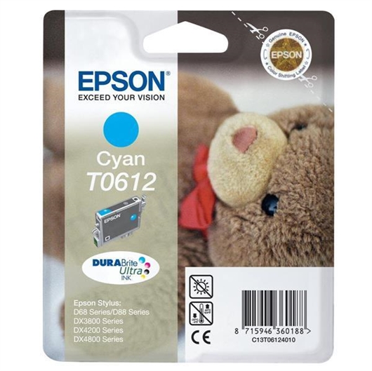 Tinta Epson T0612 (plava), original