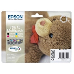 Komplet tinta Epson T0615 (BK/C/M/Y), original