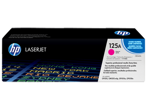 Toner HP CB543A / 125A (ljubičasta), original