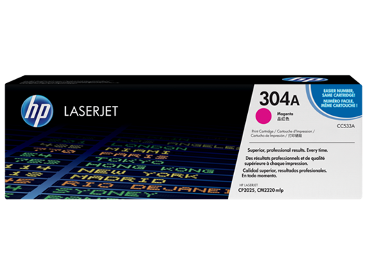Toner HP CC533A / 304A (ljubičasta), original
