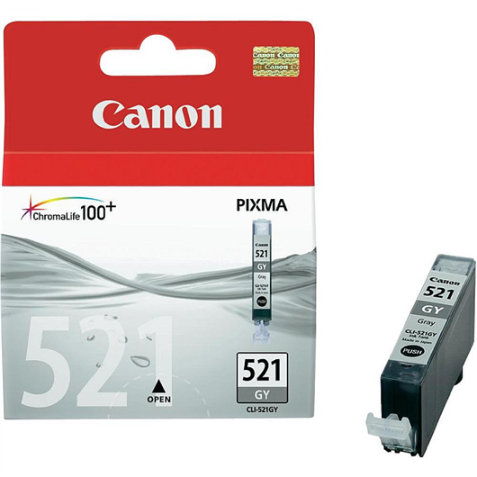 Tinta Canon CLI-521GY (siva), original