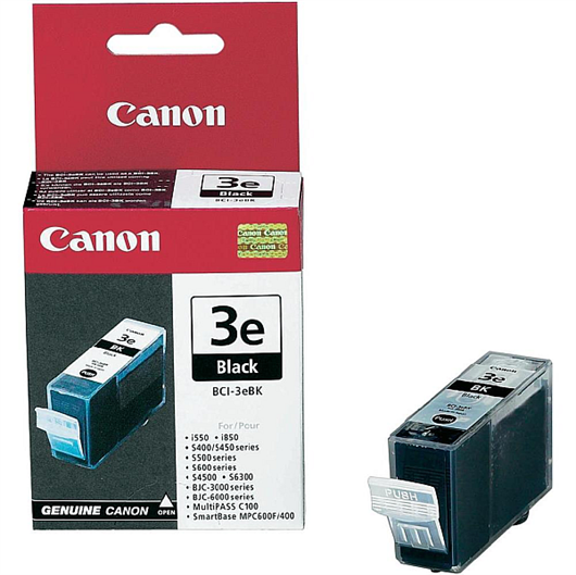 Tinta Canon BCI-3eBK (crna), original
