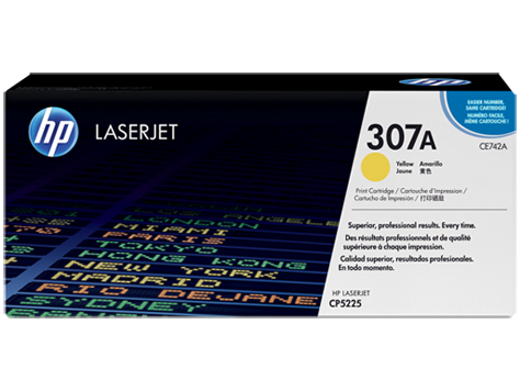 Toner HP 307A (CE742A) (žuta), original