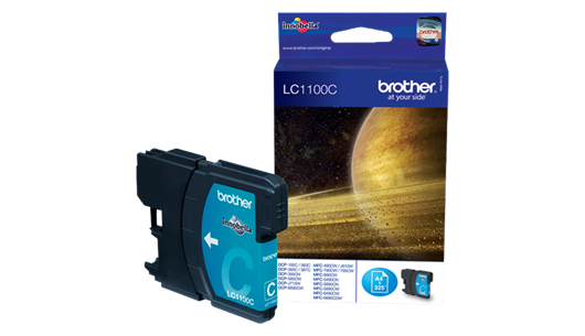 Tinta Brother LC1100C (plava), original