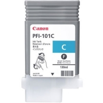 Tinta Canon PFI-101C (plava), original