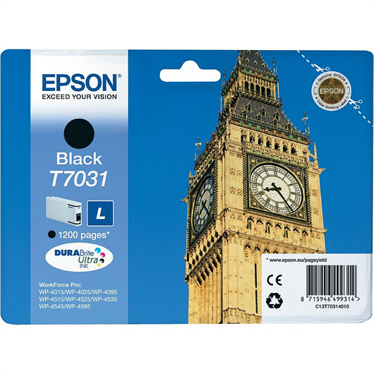 Tinta Epson T7031 (crna), original