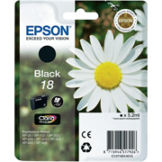 Tinta Epson 18 (C13T18014010) (crna), original