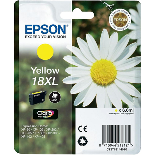 Tinta Epson 18 XL (C13T18144010) (žuta), original