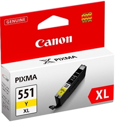 Tinta Canon CLI-551Y XL (žuta), original