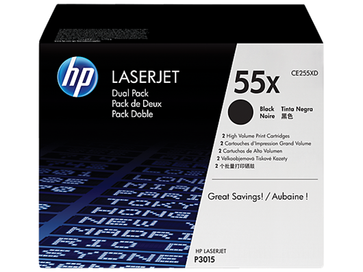 Toner HP CE255XD (crna), dvostruko pakiranje, original