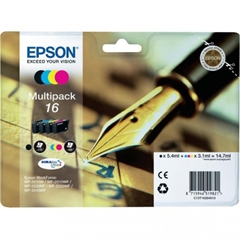 Komplet tinta Epson 16 (C13T16264010) (BK/C/M/Y), original