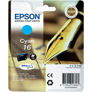 Tinta Epson 16 (C13T16224010) (plava), original