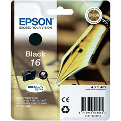 Tinta Epson 16 (C13T16214010) (crna), original