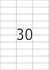 Naljepnice 489, 70 X 29,7 mm