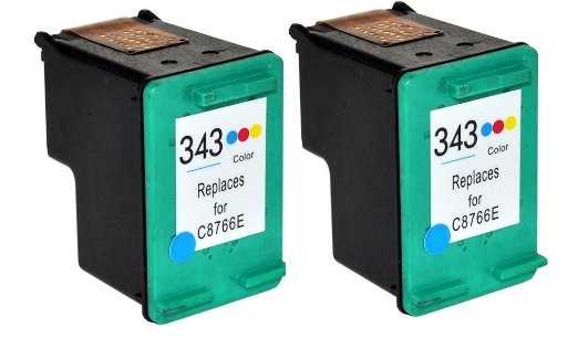 Komplet tinta za HP C8766EE nr.343 (boja), dvostruko pakiranje, zamjenski