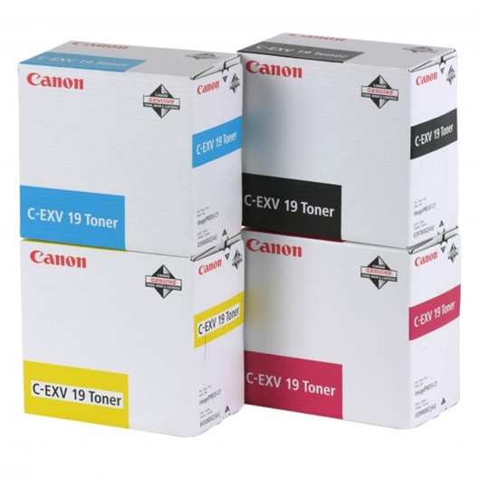 Toner Canon C-EXV 19 Y (0400B00) (žuta), original