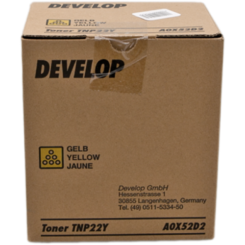 Toner Develop TNP-22 (A0X52D2) (žuta), original