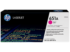 Toner HP CE343A / 651A (ljubičasta), original