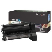 Toner Lexmark 15G042C (plava), original