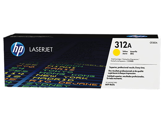 Toner HP CF382A 312A (žuta), original