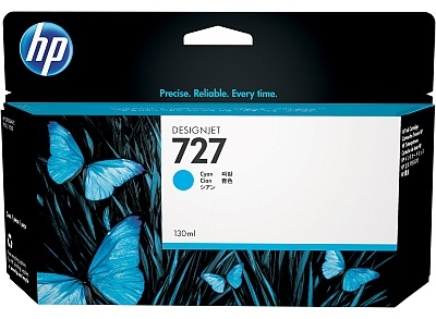 Tinta HP B3P19A nr.727 (plava), original