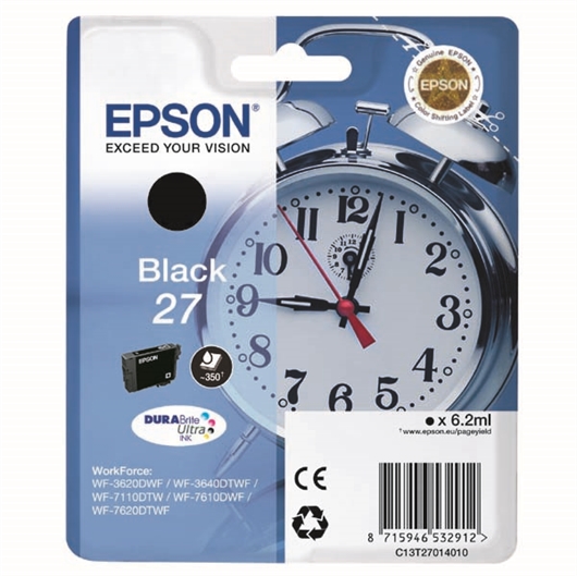 Tinta Epson 27 (C13T27014010) (crna), original