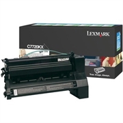 Toner Lexmark C7720KX (C772) (crna), original