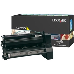 Toner Lexmark C7720YX (C772) (žuta), original