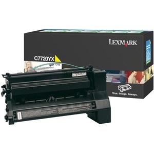 Toner Lexmark C7720YX (C772) (žuta), original