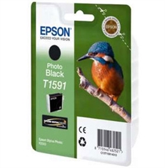 Tinta Epson T1591 (foto crna), original