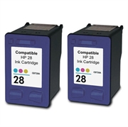 Komplet tinta za HP C8728AE nr.28 (boja), dvostruko pakiranje, zamjenski