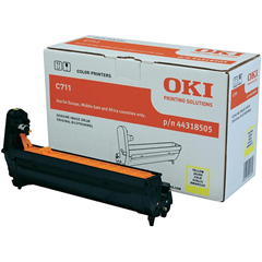 Bubanj OKI 44318505 (C711) (žuta), original