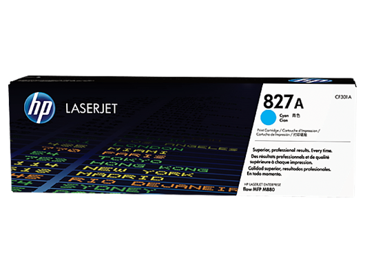 Toner HP CF301A 827A (plava), original