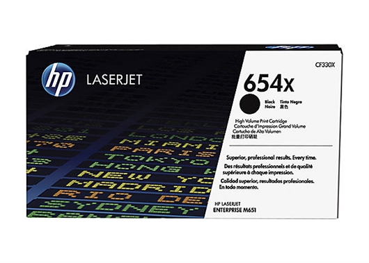 Toner HP CF330X 654X (crna), original