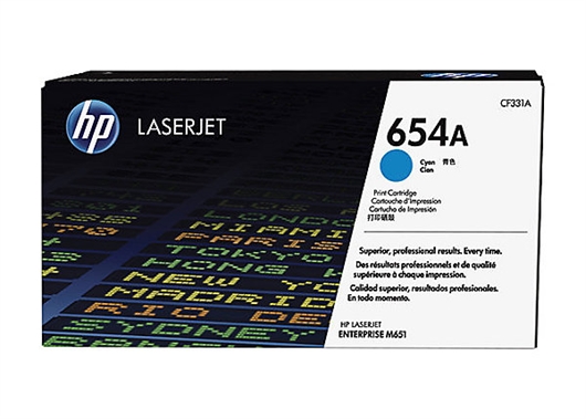 Toner HP CF331A 654A (plava), original