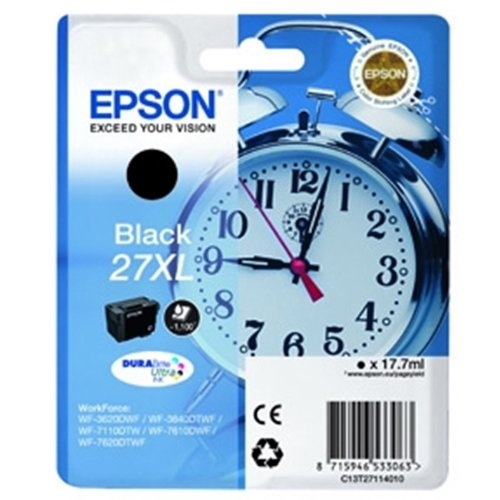 Tinta Epson 27 XL (C13T27114010) (crna), original
