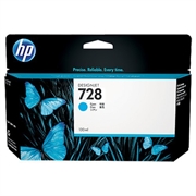 Tinta HP F9J67A nr.728 (plava), original