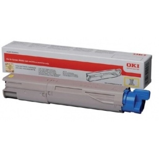 Toner OKI 45862837 (MC853) (žuta), original