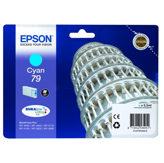 Tinta Epson 79 (T7912) (plava), original
