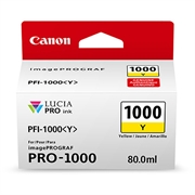 Tinta Canon PFI-1000 Y (žuta), original
