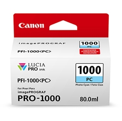 Tinta Canon PFI-1000 PC (foto plava), original