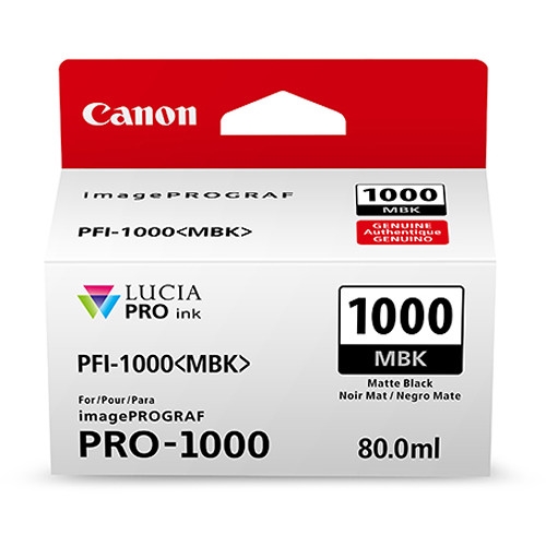 Tinta Canon PFI-1000 MBK (matt crna), original