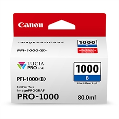 Tinta Canon PFI-1000 BL (plava), original