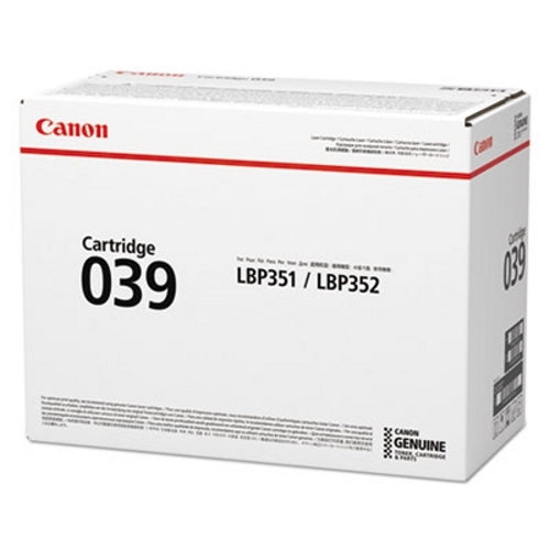 Toner Canon CRG-039 BK (0287C001AA) (crna), original