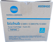 Toner Konica Minolta TNP-49 (A95W450) (plava), original