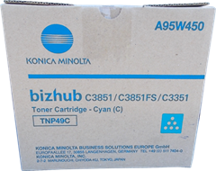 Toner Konica Minolta TNP-49 (A95W450) (plava), original