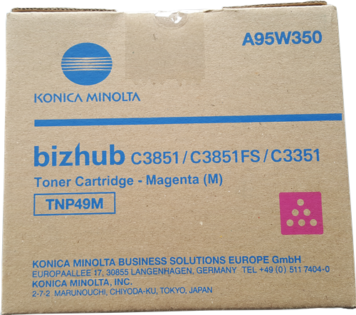 Toner Konica Minolta TNP-49 (A95W350) (ljubičasta), original